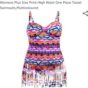 Size: US 14/16 Multi Colored SWIMSUIT- NWT